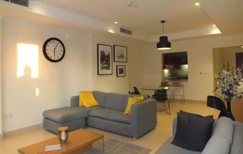 Wohn Klaar eigendom 1 Schlafzimmer F/F Wohnung  zu vermieten in Al Sadd , Doha #9293 - 1  image 